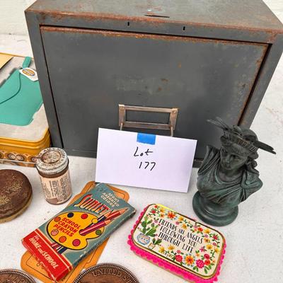 Lot of Vintage items and Large Cents 