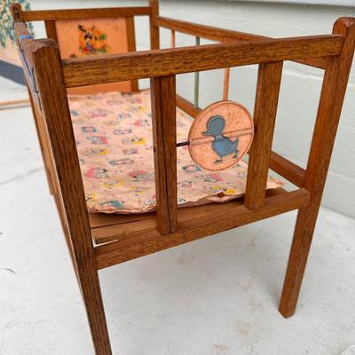 Vintage Baby Doll Crib