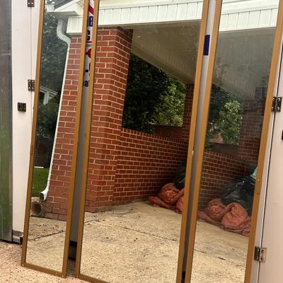 Large 3 Way Dressing Room Mirror 