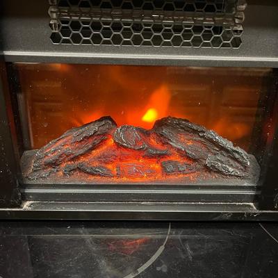 Electric Infrared Fireplace & Tabletop Fan (GB1-MG)