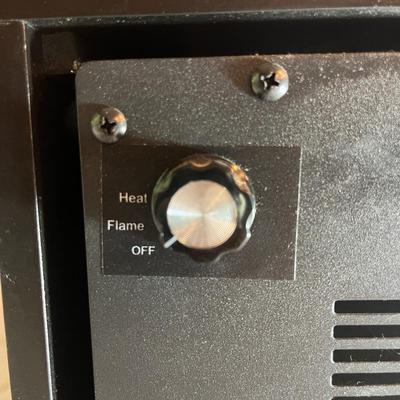 Electric Infrared Fireplace & Tabletop Fan (GB1-MG)