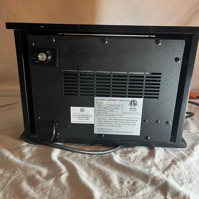 Electric Infrared Fireplace & Tabletop Fan (GB1-MG)