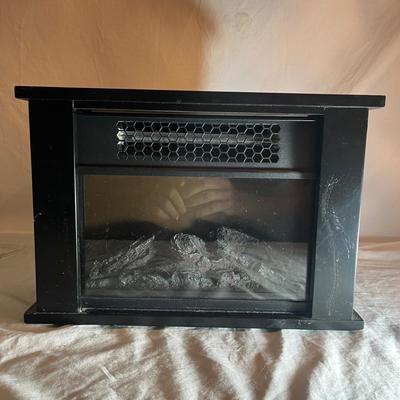Electric Infrared Fireplace & Tabletop Fan (GB1-MG)