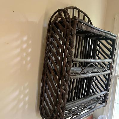 Adirondack Style Wall Mount Shelving Unit (GB1-MG)