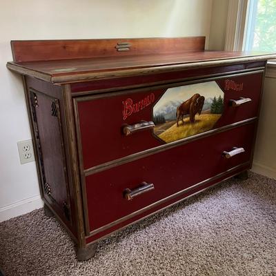 Buffalo Ranch Two Drawer Chest (GB1-MG)