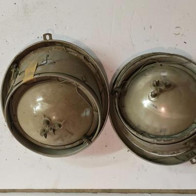 Pair of Vintage VW Hella Headlight Assemblies – Type 1 Beetle, OEM