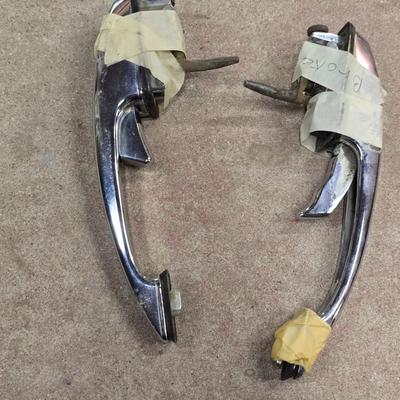 Vintage VW Chrome Interior/Exterior Parts – Mirror, Handles & Cranks -Volkswagen