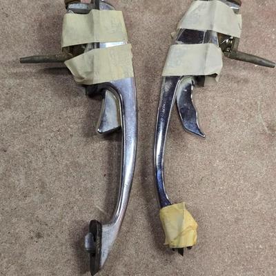 Vintage VW Chrome Interior/Exterior Parts – Mirror, Handles & Cranks -Volkswagen