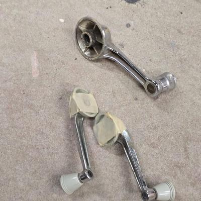 Vintage VW Chrome Interior/Exterior Parts – Mirror, Handles & Cranks -Volkswagen