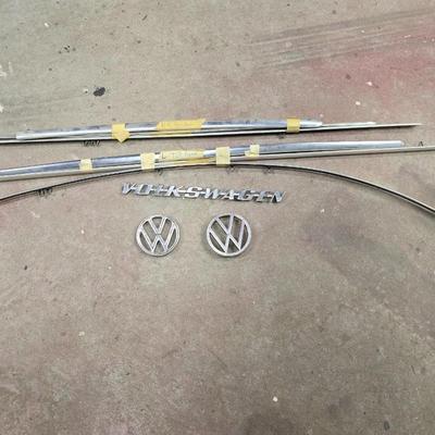 Vintage Volkswagen Emblems & Trim – VW Roundels, VOLKSWAGEN Script, Chrome Trim