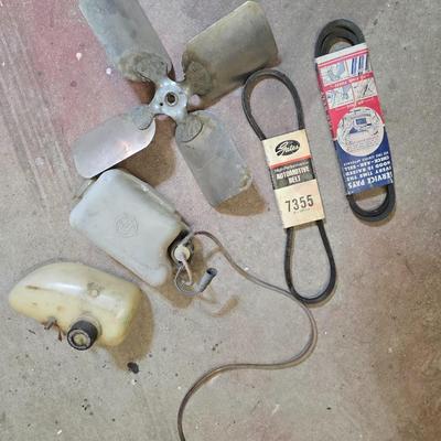 Vintage VW Beetle Engine Bay Parts – Fan Blade, Washer Bottles, Belts & More