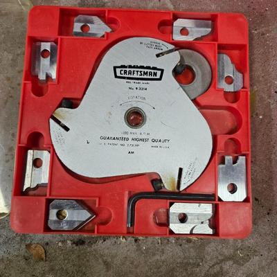 Craftsman & Kromedge Molding Cutter Head & Saw Blade Sets