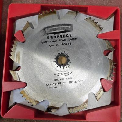 Craftsman & Kromedge Molding Cutter Head & Saw Blade Sets