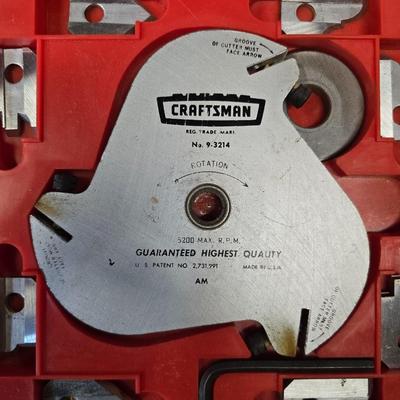 Craftsman & Kromedge Molding Cutter Head & Saw Blade Sets