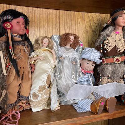 Sale Photo Thumbnail #23: Dolls, Ceramics, easter, ironing board and more.