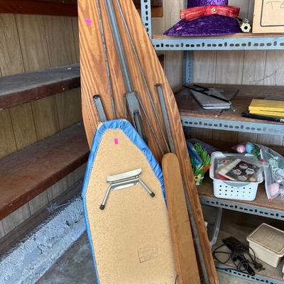 Sale Photo Thumbnail #18: Dolls, Ceramics, easter, ironing board and more.