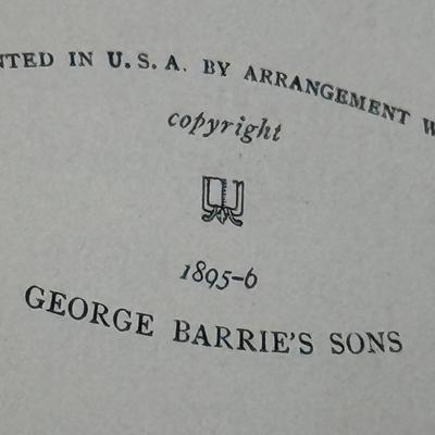 Sale Photo Thumbnail #528: Written by Honore de Balzac, published in 1896 (129 years old). Good condition, spine and covers are intact and unwrapped, some page yellowing.