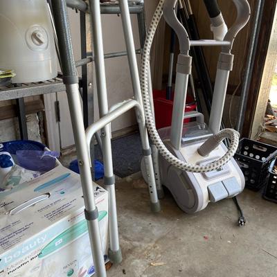 Sale Photo Thumbnail #47: Spa items and medical equipment with a steamer.