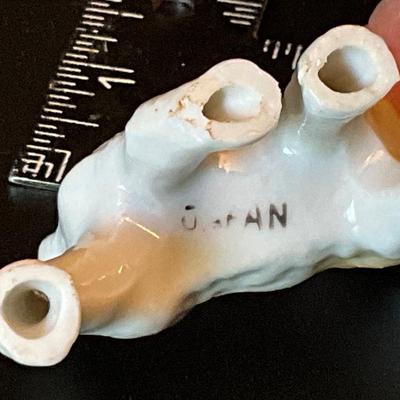 Japan Ceramic Dogs, Mom w/pups