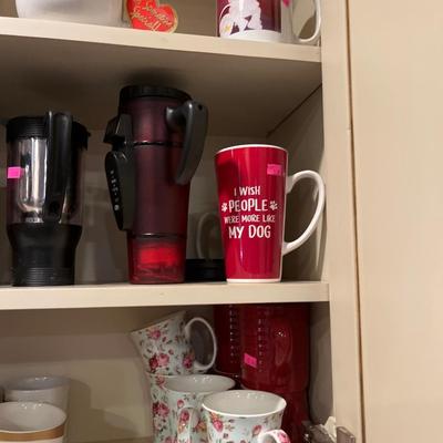 Sale Photo Thumbnail #57: Mugs, Cups, teas, canister,and more
