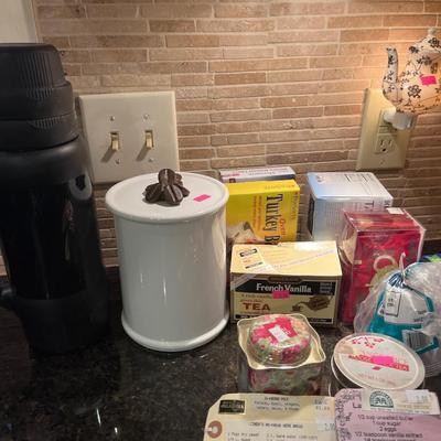 Sale Photo Thumbnail #56: Mugs, Cups, teas, canister,and more