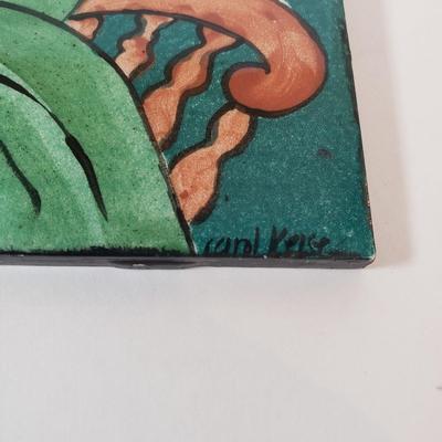 LOT 63F: Collection of Art Tiles; DeGrazia, Carol Keiser, and More