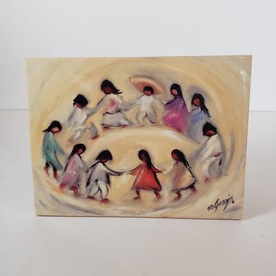 LOT 63F: Collection of Art Tiles; DeGrazia, Carol Keiser, and More