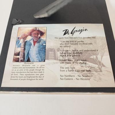 LOT 63F: Collection of Art Tiles; DeGrazia, Carol Keiser, and More