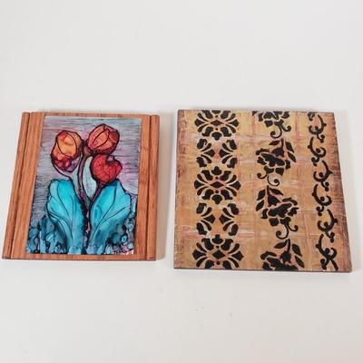 LOT 63F: Collection of Art Tiles; DeGrazia, Carol Keiser, and More