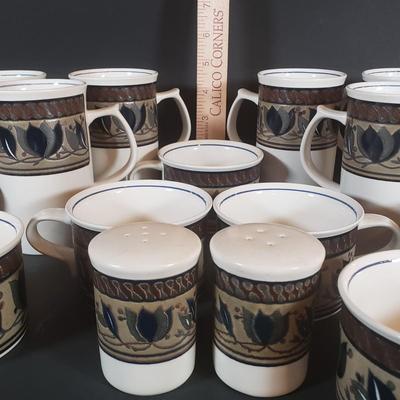 LOT 68F: Mikasa Intaglio Arabella Serving Set for Coffee/Tea Time