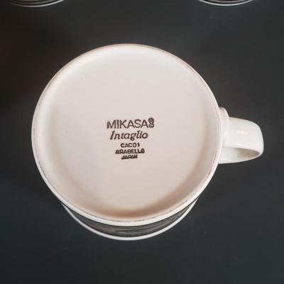 LOT 68F: Mikasa Intaglio Arabella Serving Set for Coffee/Tea Time