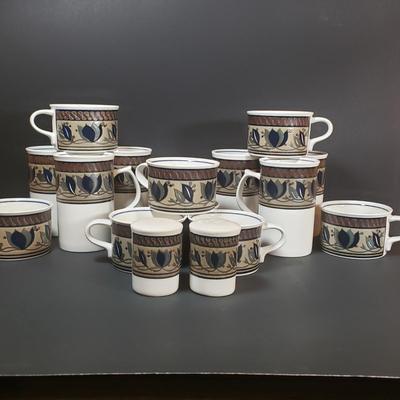 LOT 68F: Mikasa Intaglio Arabella Serving Set for Coffee/Tea Time