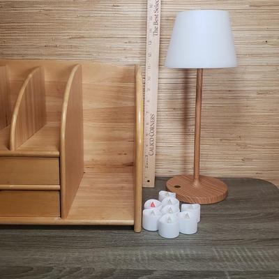 LOT 70F: Desk Top Organization and Lighting