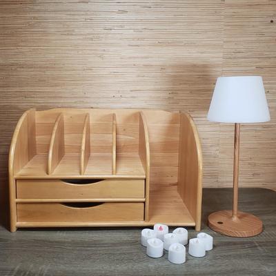 LOT 70F: Desk Top Organization and Lighting