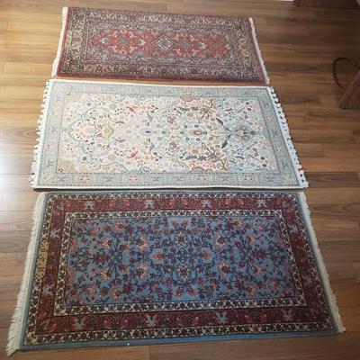 LOT 71M: Set of 3 Accent Rugs