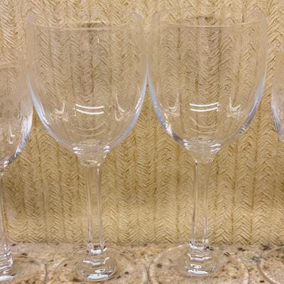LOT 110G: Etched Glassware Collection