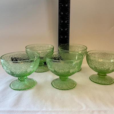 Uranium Sorbet Dishes