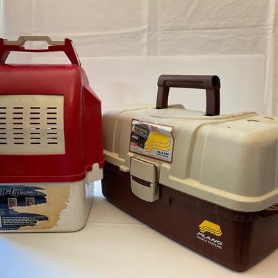 Vintage Minnow and Fishing tackle Box
