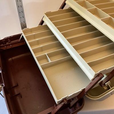 Vintage Minnow and Fishing tackle Box