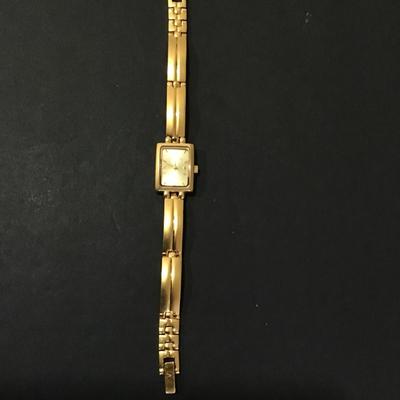 Sale Photo Thumbnail #109: Women’s gold tone, Annie Klein watch working please see attached photos