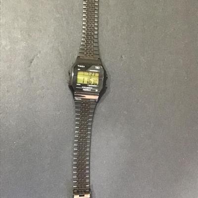 Sale Photo Thumbnail #135: Men’s Timex T 80 indigo watch like new working please see attached photos