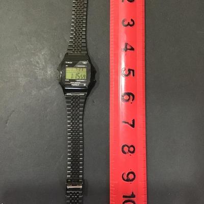 Sale Photo Thumbnail #134: Men’s Timex T 80 indigo watch like new working please see attached photos