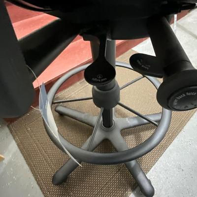 SteelCase Adjustable High Top Stool w/Foot rest