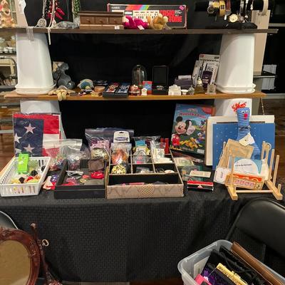Sale Photo Thumbnail #150: Jewelry, music box, casio val-tone, watches, baseball cards and more.