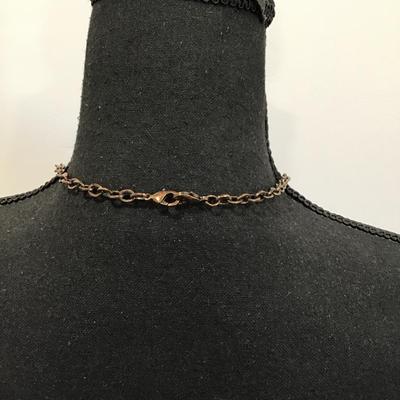 Multicolored fashion, statement, necklace