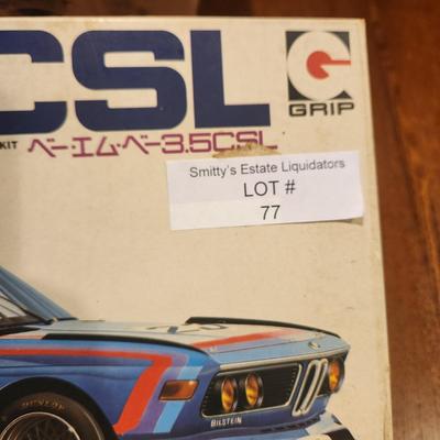 Grip 1/20 Scale BMW 3.5 CSL Motorized Model Car # 23