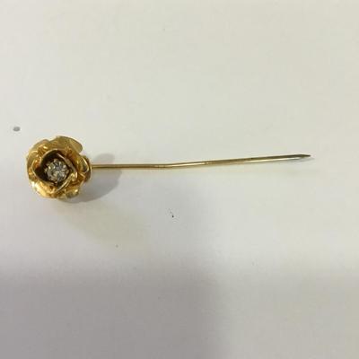 Vintage rose pin