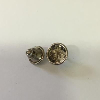 Vintage, sterling, silver tie, pin, or lapel pin