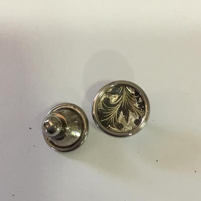 Vintage, sterling, silver tie, pin, or lapel pin