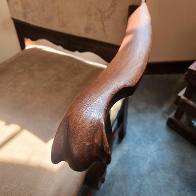 Antique Chaise Longue 43x21x38